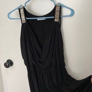 Black cocktail dress